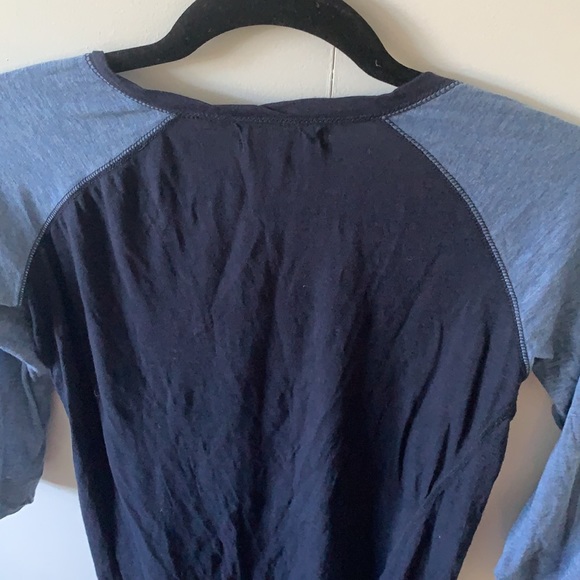 Garage baseball style 3/4 length t-shirt - Picture 2 of 6